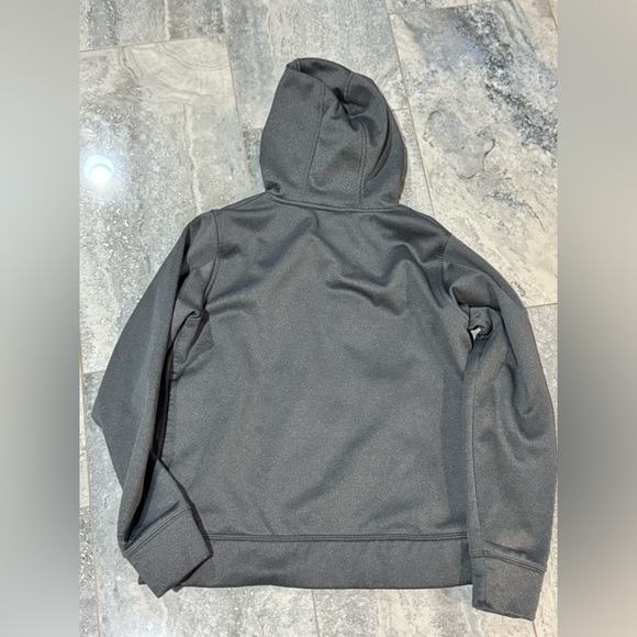 Under Armour Gray Hoodie with Pink and Camouflage Accents - Picture 2 of 4